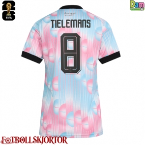 Belgien Youri Tielemans #8 Bortatröja Dam VM 2026 Kortärmad